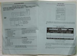 1973 Chevrolet Heavy Duty Truck Parts Book Series 7 8 9 Model 7000 8000 9000