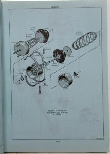 1973 Chevrolet Heavy Duty Truck Parts Book Series 7 8 9 Model 7000 8000 9000