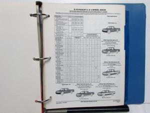 1984 Chevrolet Monte Celebrity Camaro Chevette Corvette S C/K Pickup Order Guide