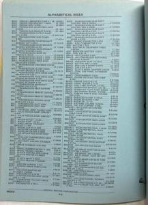 1973-1976 GMC Chevy Series 7000 thru 9500 Heavy Duty Trucks Parts Book Catalog