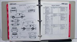 1986 Lincoln Mercury Cougar Mark VII Continental  Marquis Advance Edition Guide