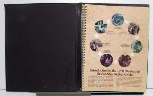 1978 Oldsmobile Incentives Codes Order Forms Merchandising Planning Guide