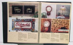 1978 Oldsmobile Incentives Codes Order Forms Merchandising Planning Guide