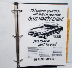 1990 Oldsmobile Trofeo Cutlass Eighty Eight Toronado Marketing Ads Sourcebook