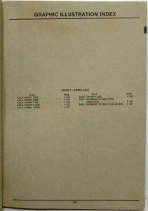 1973-1979 GMC Chevy Heavy Duty Truck Parts Illustration Book 7000 8000 9500