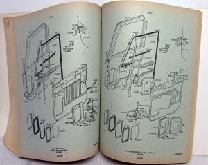 1973-1980 GMC Chevy Heavy Duty Truck Parts Illustration Book 7000 8000 9500