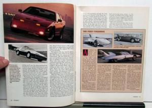 1993 Pontiac Firebirds Road & Track Special Series Magazine