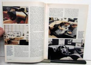 1993 Pontiac Firebirds Road & Track Special Series Magazine