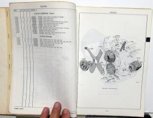 1964-1970 GMC Trucks Van Models G1000 GE and GS 1500 2500 Parts Book