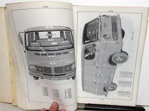 1964-1970 GMC Trucks Van Models G1000 GE and GS 1500 2500 Parts Book