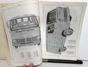 1964-1970 GMC Trucks Van Models G1000 GE and GS 1500 2500 Parts Book