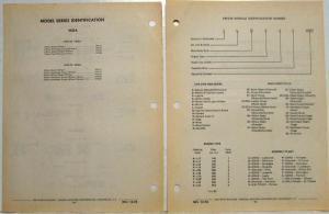 1962-1975 Chevrolet Camaro Chevelle Chevy Nova Chassis/Body Parts Book & Illus