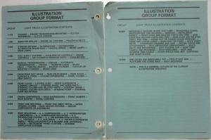 1976-1978 GMC Chevy Light Truck 10 thru 35 Illustration Parts Book - Canadian