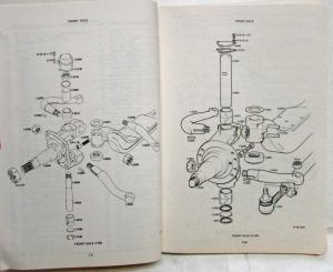 1977 GMC Chevy Aluminum Conventional Model Heavy Duty Trucks Parts Book Catalog