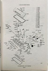 1977 GMC Chevy Aluminum Conventional Model Heavy Duty Trucks Parts Book Catalog