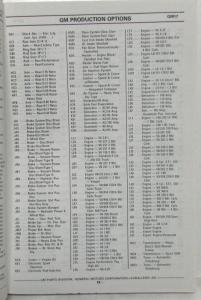1978-1981 GMC Caballero Truck Dealer Parts Book Catalog 5AW80