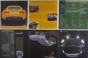 2006 2007 2008 ? Lotus Color Sales Brochure Exige Model Original