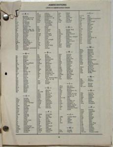 1978 GMC Chevrolet Medium and Heavy Duty Regular Production Options Parts Book