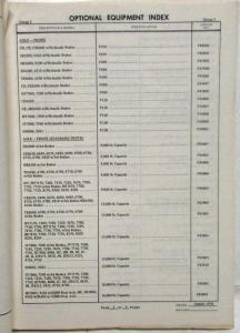 1978 GMC Chevrolet Medium and Heavy Duty Regular Production Options Parts Book