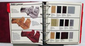 1986 Dodge Daytona Charger Aries K 600 Diplomat Conquest Colt Color Trim Album