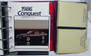 1986 Dodge Daytona Charger Aries K 600 Diplomat Conquest Colt Color Trim Album