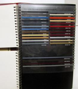 1986 Dodge Daytona Charger Aries K 600 Diplomat Conquest Colt Color Trim Album