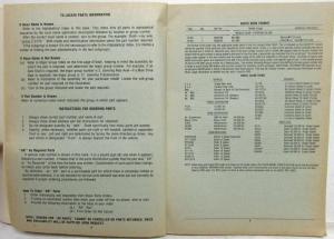 1979-1980 GMC Chevrolet Series D9K D9L HD Aluminum Tilt Models Truck Parts Book