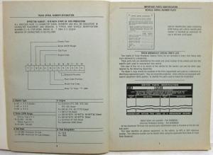 1979-1980 GMC Chevrolet Series D9K D9L HD Aluminum Tilt Models Truck Parts Book