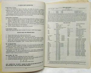 1979-1982 GMC Brigadier Chevrolet Bruin Truck Parts Book Series J8C J9C