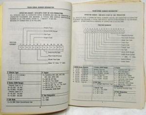 1979-1982 GMC Brigadier Chevrolet Bruin Truck Parts Book Series J8C J9C