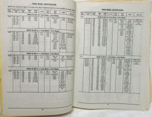 1979-1982 GMC Brigadier Chevrolet Bruin Truck Parts Book Series J8C J9C
