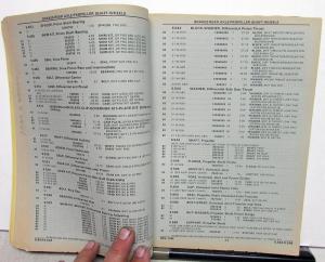 1982 GMC S-15 Chevrolet S-10 Pickup Truck Parts Book and Illustration Catalog