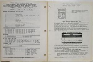 1983 GMC Chevrolet School Bus and FWD Control Truck Parts/Illustration Book