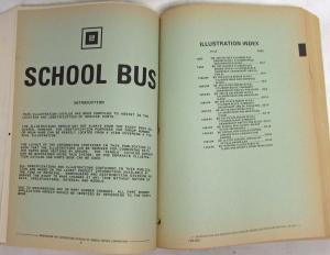 1983-1984 GMC Chevy School Bus & FWD Control Chassis Parts/Illustration Book