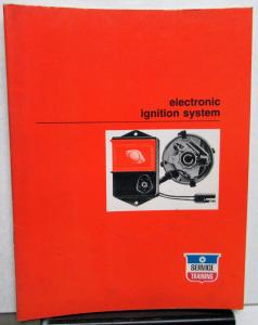 1973 Dodge Truck Dealer Service Training Manual Electronic Ignition System