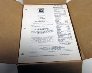 1983-1986 GMC Chevy Truck Parts/Illustration Book Steel Conventional Medium Duty