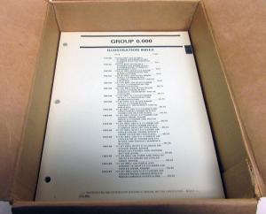 1983-1986 GMC Chevy Truck Parts/Illustration Book Steel Conventional Medium Duty