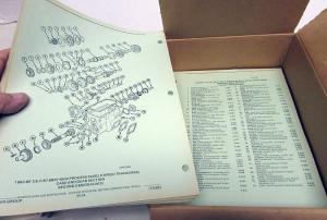 1983-1986 GMC Chevy Truck Parts/Illustration Book Steel Conventional Medium Duty