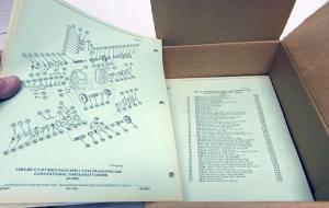 1983-1986 GMC Chevy Truck Parts/Illustration Book Steel Conventional Medium Duty