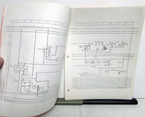 1973 Dodge Challenger Plymouth Barracuda Wiring Diagram Service Training Booklet