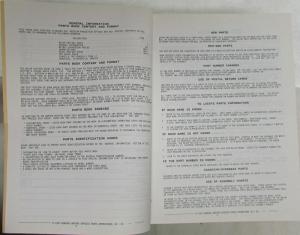 1983-1988 GMC Chevy SC Truck Parts/Illustration Book Steel Conventional Med Duty