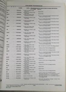 1983-1988 GMC Chevy SC Truck Parts/Illustration Book Steel Conventional Med Duty