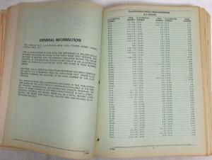 1984-1986 GMC Chevrolet Medium Steel Tilt Truck Parts/Illustration Book Catalog