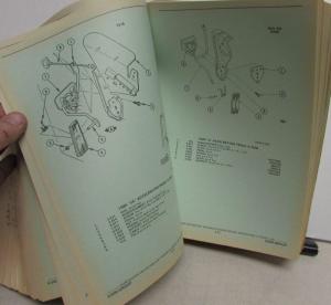 1985-1986 GMC Chevrolet Lt Duty 10-35 Trucks Parts and Illustration Book C K G P