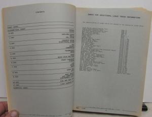 1985-1988 GMC Chevrolet G Van Parts and Illustration Book Vandura Rally Cutaway