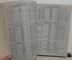1985-1988 GMC Chevrolet G Van Parts and Illustration Book Vandura Rally Cutaway