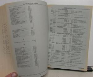1985-1988 GMC Chevrolet G Van Parts and Illustration Book Vandura Rally Cutaway