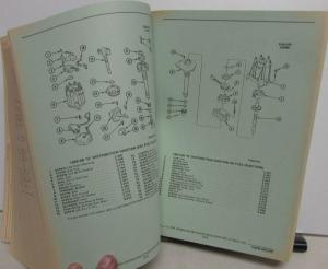 1985-1988 GMC Chevrolet G Van Parts and Illustration Book Vandura Rally Cutaway