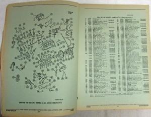 1985-1988 GMC Chevrolet M Panel Van/Passenger Van Parts and Illustration Book