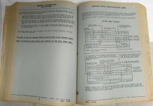 1985-1988 GMC Chevrolet M Panel Van/Passenger Van Parts and Illustration Book
